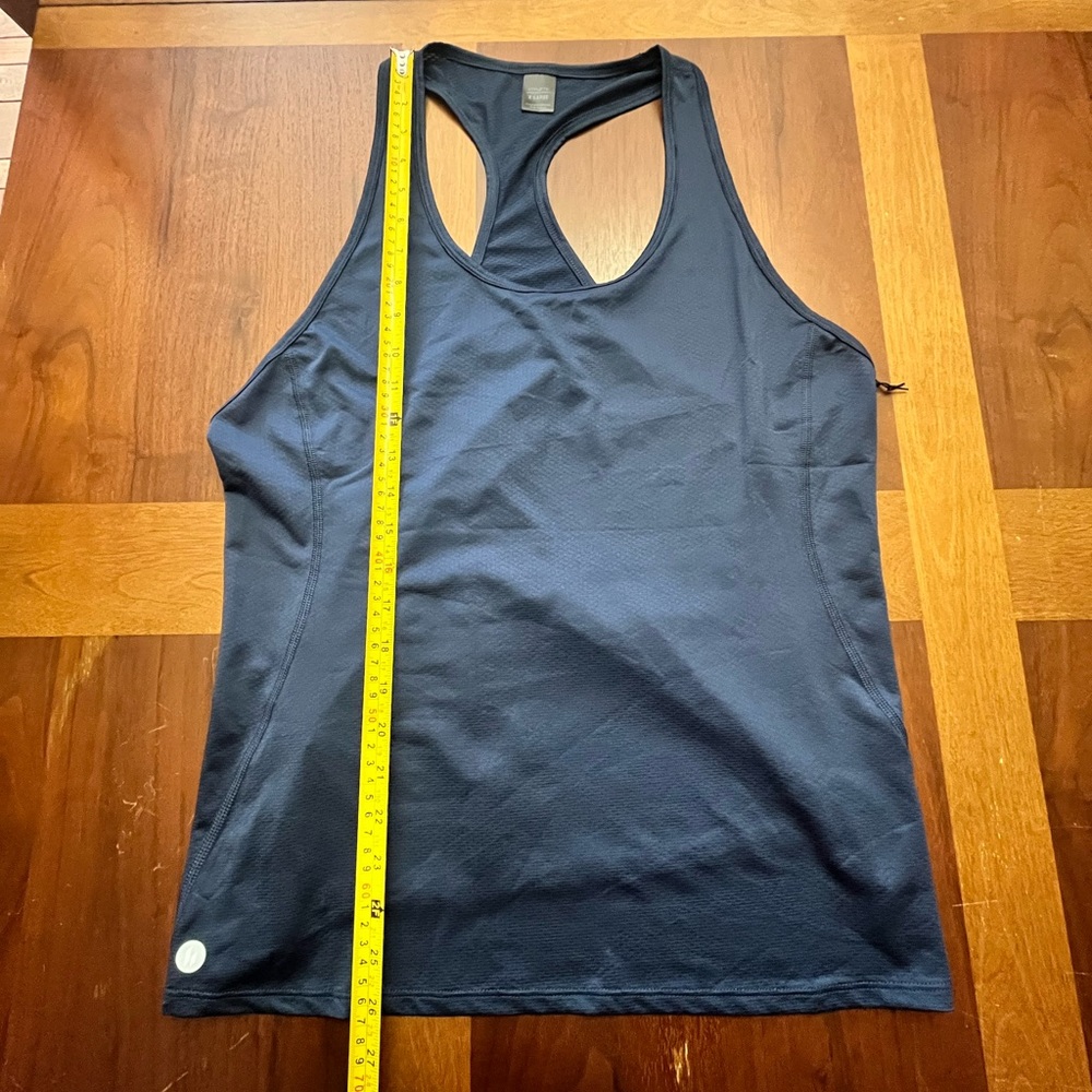 NWT Hylete Navy Blue Racer Back Tank Top Size XL - Picture 6 of 7